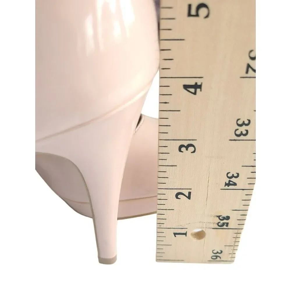 Christian Siriano‎ Light Pink Platform High Heels Shoes Size 9